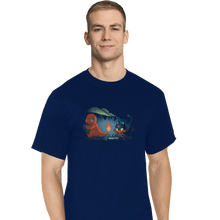 Load image into Gallery viewer, Shirts T-Shirts, Tall / Large / Navy Stay Close To Me
