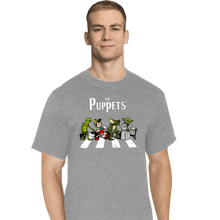 Load image into Gallery viewer, Daily_Deal_Shirts T-Shirts, Tall / Large / Sports Grey The Puppets
