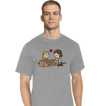 Load image into Gallery viewer, Secret_Shirts T-Shirts, Tall / Large / Sports Grey Office Love
