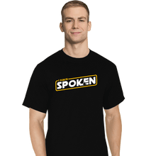 Load image into Gallery viewer, Shirts T-Shirts, Tall / Large / Black I Have Spoken Logo
