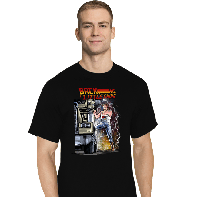 Daily_Deal_Shirts T-Shirts, Tall / Large / Black Back To Little China