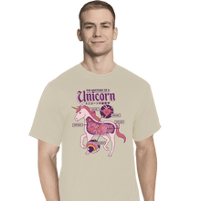Load image into Gallery viewer, Shirts T-Shirts, Tall / Large / White Unicorn Anatomy
