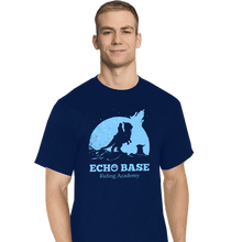 Load image into Gallery viewer, Daily_Deal_Shirts T-Shirts, Tall / Large / Navy Echo Base Riding Academy
