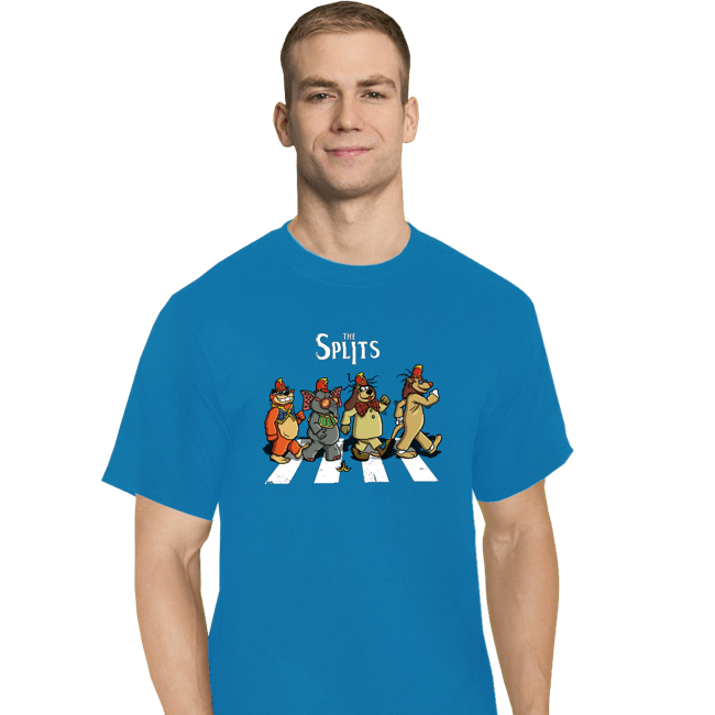 Secret_Shirts T-Shirts, Tall / Large / Royal Blue The Splits
