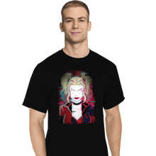 Load image into Gallery viewer, Daily_Deal_Shirts T-Shirts, Tall / Large / Black Glitch Harley
