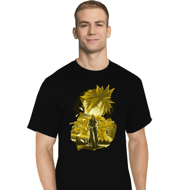 Daily_Deal_Shirts T-Shirts, Tall / Large / Black Cloud Strife