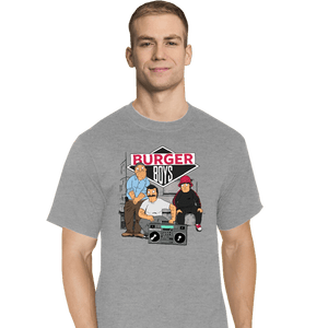 Daily_Deal_Shirts T-Shirts, Tall / Large / Sports Grey The Burger Boys