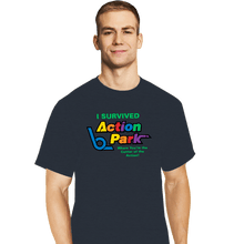 Load image into Gallery viewer, Secret_Shirts T-Shirts, Tall / Large / Dark Heather Action Park

