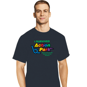 Secret_Shirts T-Shirts, Tall / Large / Dark Heather Action Park