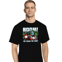 Load image into Gallery viewer, Secret_Shirts T-Shirts, Tall / Large / Black The Captain Machine
