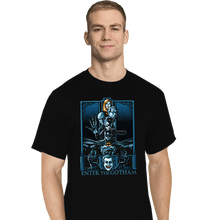 Load image into Gallery viewer, Daily_Deal_Shirts T-Shirts, Tall / Large / Black Enter The Gotham
