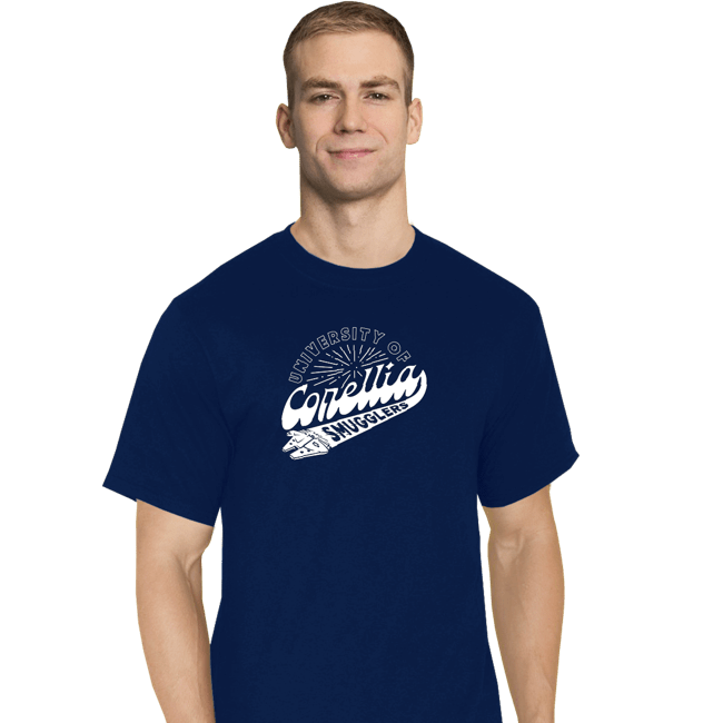 Secret_Shirts T-Shirts, Tall / Large / Navy corellia smugglers