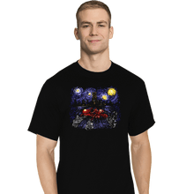 Load image into Gallery viewer, Daily_Deal_Shirts T-Shirts, Tall / Large / Black Starry Neo-Tokyo

