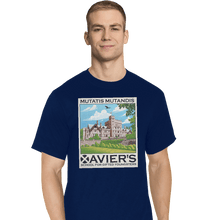 Load image into Gallery viewer, Shirts T-Shirts, Tall / Large / Navy Xavier&#39;s School For Gifted Youngsters
