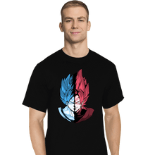 Load image into Gallery viewer, Shirts T-Shirts, Tall / Large / Black Blue VS Rose
