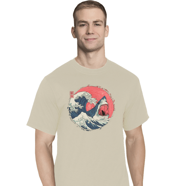 Daily_Deal_Shirts T-Shirts, Tall / Large / White The Great Shark