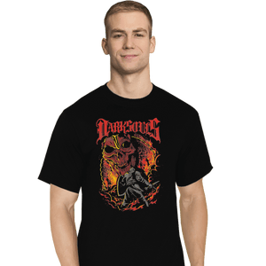 Shirts T-Shirts, Tall / Large / Black Metal Dark Souls