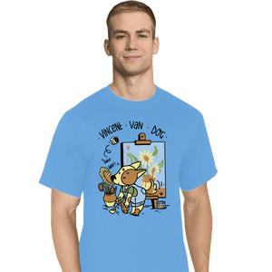 Daily_Deal_Shirts T-Shirts, Tall / Large / Royal Blue Vincent Van Dog