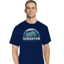 Load image into Gallery viewer, Shirts T-Shirts, Tall / Large / Navy Vintage Scranton
