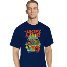 Load image into Gallery viewer, Secret_Shirts T-Shirts, Tall / Large / Navy Misery Machine
