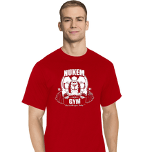 Load image into Gallery viewer, Shirts T-Shirts, Tall / Large / Red Nukem Gym
