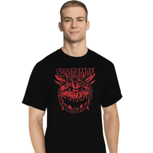 Shirts T-Shirts, Tall / Large / Black Cacodemon