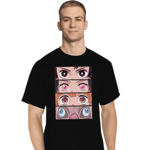 Load image into Gallery viewer, Shirts T-Shirts, Tall / Large / Black Demon Eyes
