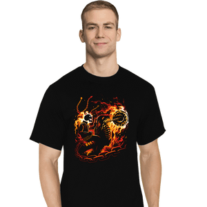 Daily_Deal_Shirts T-Shirts, Tall / Large / Black Blazing Vengeance