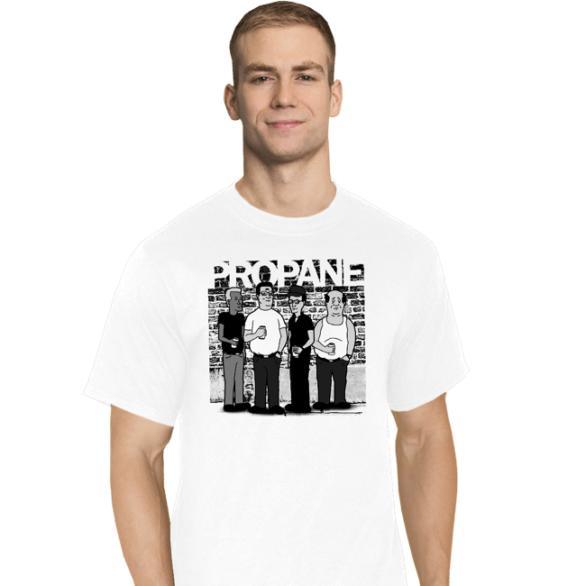 Daily_Deal_Shirts T-Shirts, Tall / Large / White Propane