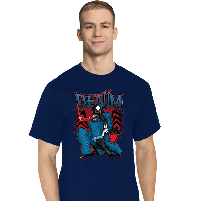 Last_Chance_Shirts T-Shirts, Tall / Large / Navy Denim