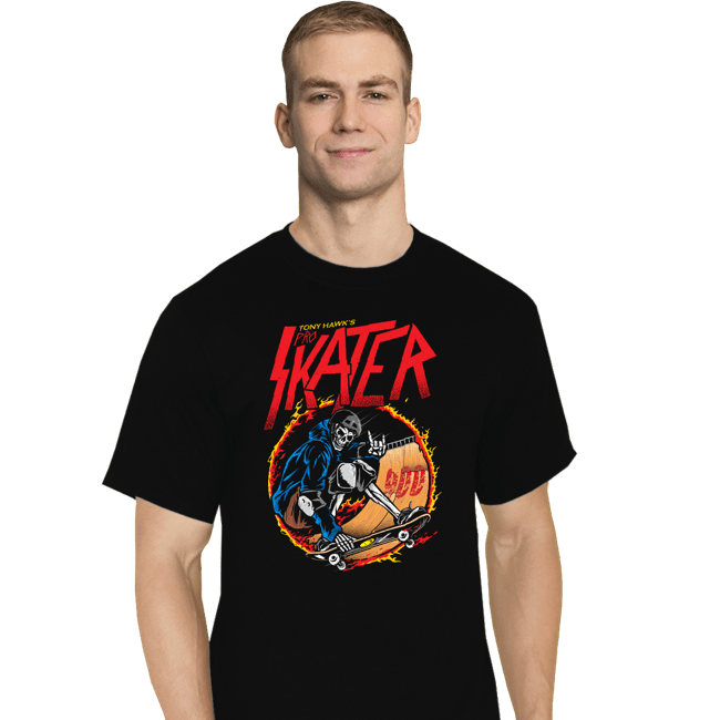 Daily_Deal_Shirts T-Shirts, Tall / Large / Black Pro Skater 900