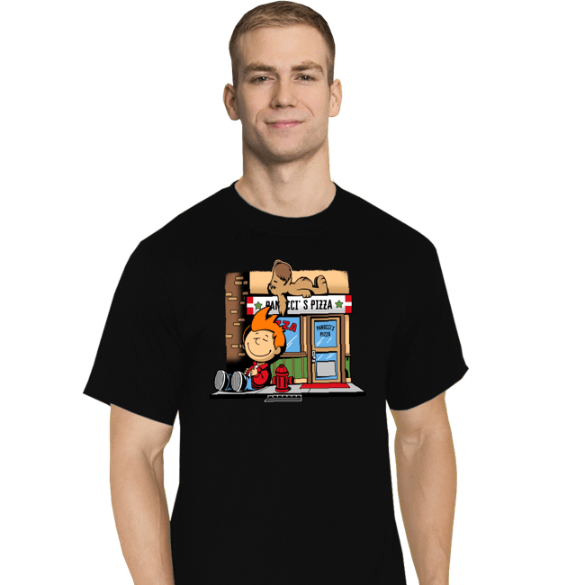 Daily_Deal_Shirts T-Shirts, Tall / Large / Black Friends From The Past