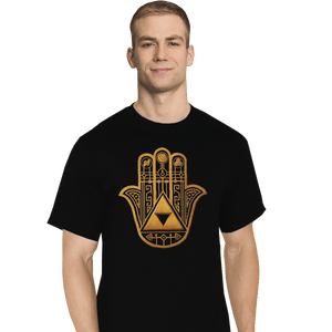 Shirts T-Shirts, Tall / Large / Black Legendary Hand
