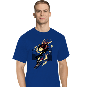 Daily_Deal_Shirts T-Shirts, Tall / Large / Royal Blue Fastest Dude
