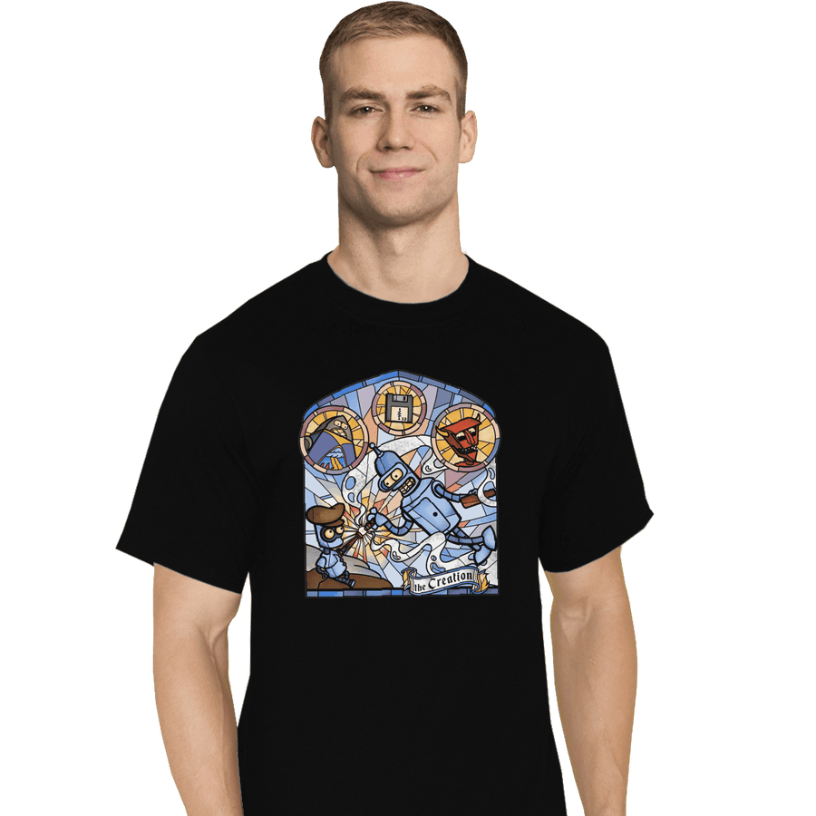 Shirts T-Shirts, Tall / Large / Black The Creation