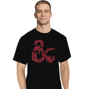 Shirts T-Shirts, Tall / Large / Black Mosaic Adventure