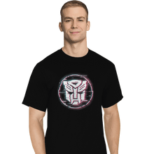 Load image into Gallery viewer, Shirts T-Shirts, Tall / Large / Black Autobots Glitch
