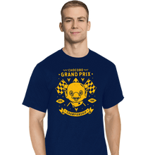 Load image into Gallery viewer, Shirts T-Shirts, Tall / Large / Navy Chocobo Grand Prix
