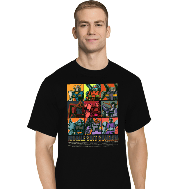 Daily_Deal_Shirts T-Shirts, Tall / Large / Black Mobile Suits