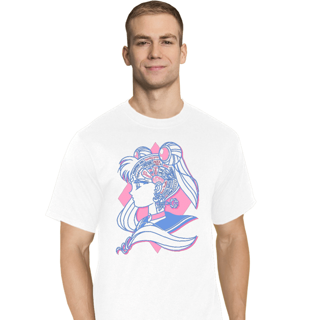 Shirts T-Shirts, Tall / Large / White Magical Lock and Time Key III