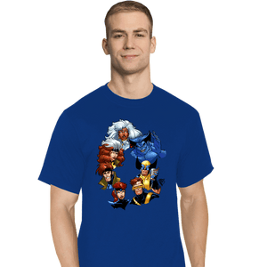 Daily_Deal_Shirts T-Shirts, Tall / Large / Royal Blue X-Men 30th