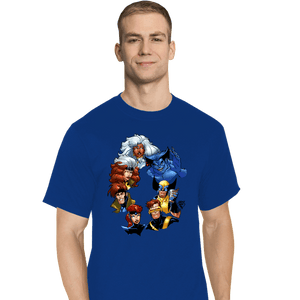 Daily_Deal_Shirts T-Shirts, Tall / Large / Royal Blue X-Men 30th