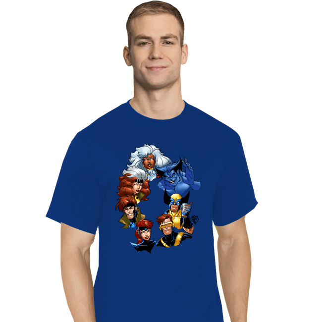 Daily_Deal_Shirts T-Shirts, Tall / Large / Royal Blue X-Men 30th