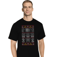 Load image into Gallery viewer, Secret_Shirts T-Shirts, Tall / Large / Black Nintendmas
