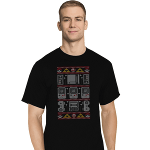 Secret_Shirts T-Shirts, Tall / Large / Black Nintendmas