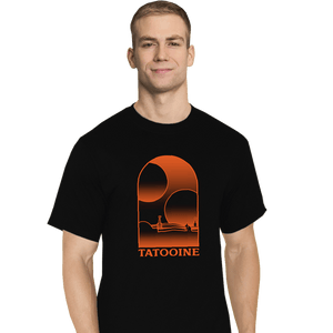 Shirts T-Shirts, Tall / Large / Black Tatooine