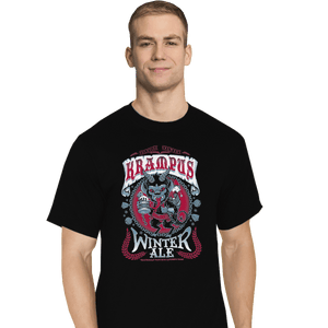 Shirts T-Shirts, Tall / Large / Black Krampus Winter Ale