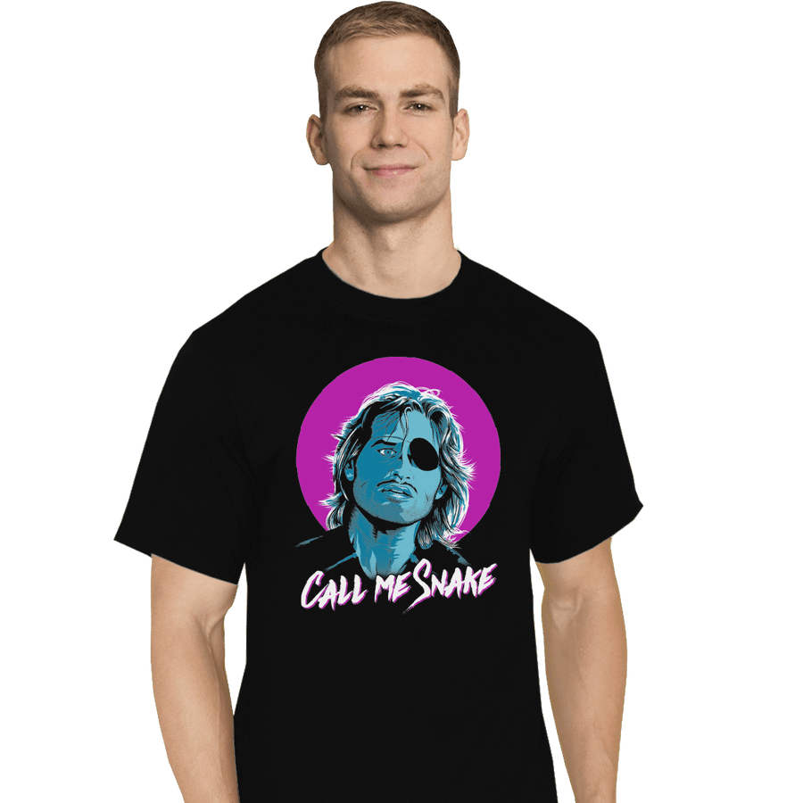 Shirts T-Shirts, Tall / Large / Black Call Me Snake