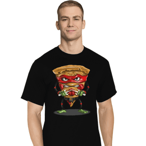Shirts T-Shirts, Tall / Large / Black Ninja Pizza