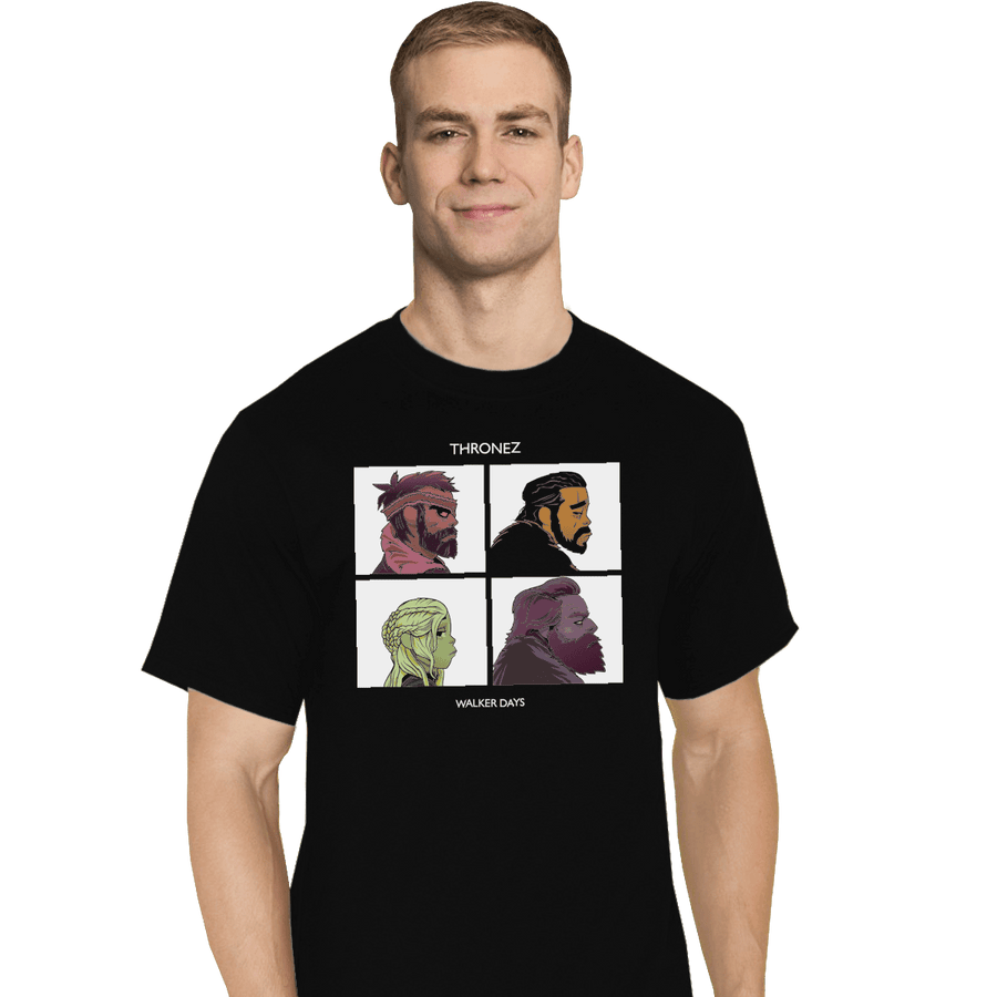 Shirts T-Shirts, Tall / Large / Black Walker Days